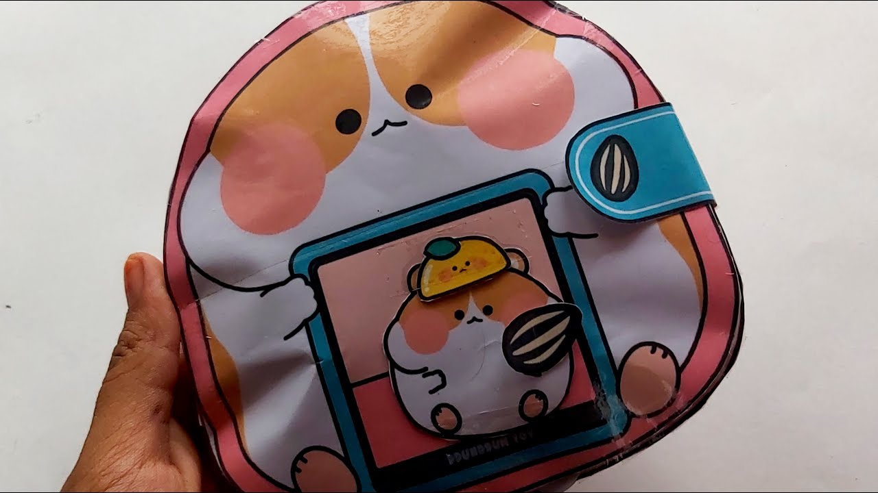Hamster squishy book😃/diy squishy book❤