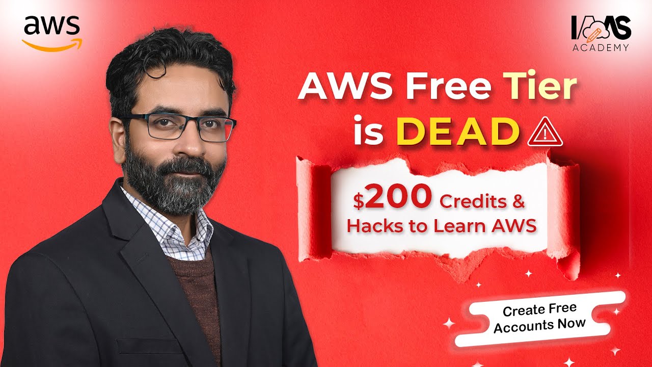 AWS Free Tier is DEAD 🚨 New Free & Paid Plans Explained (2025)