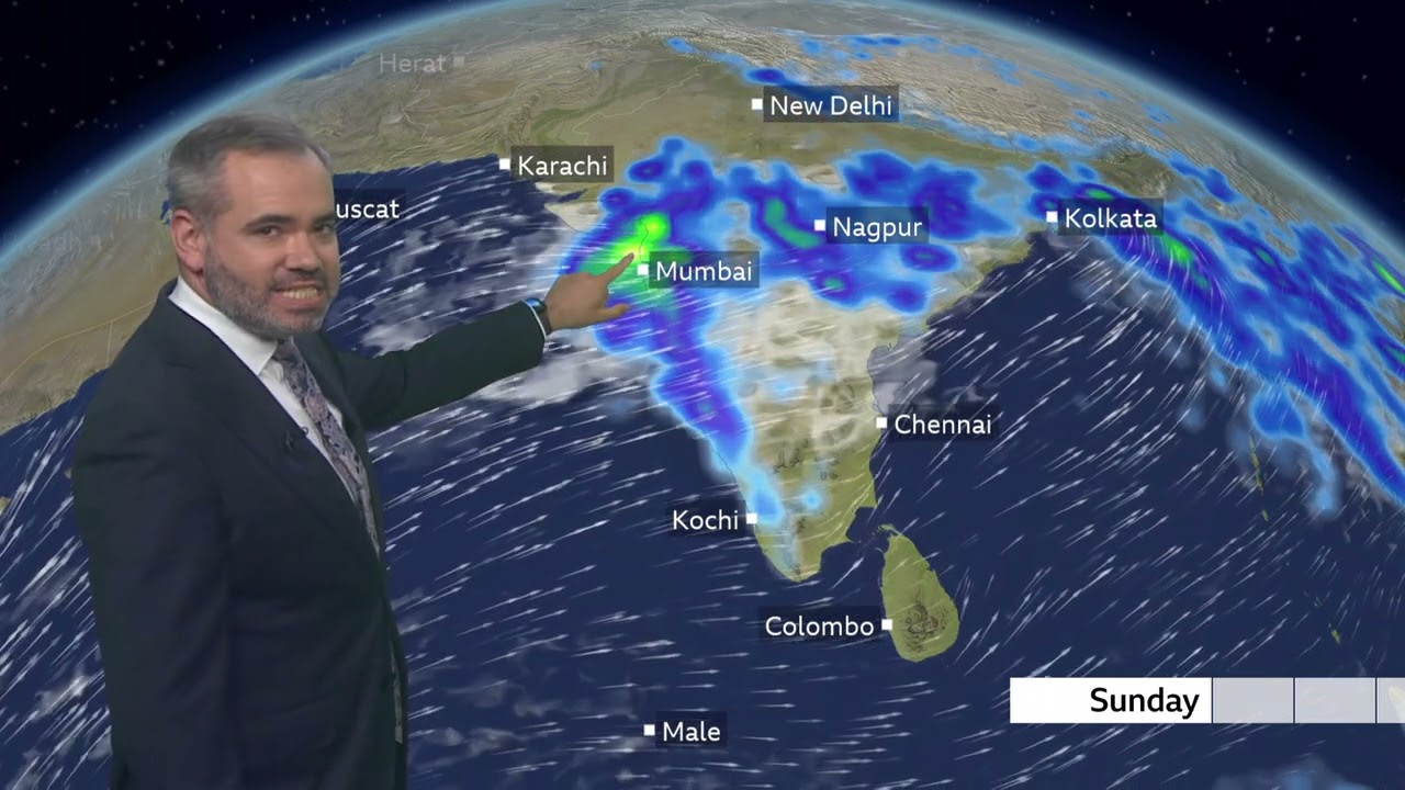 BBC Weather today in SOUTH AND CENTRAL ASIA -  July 4th, 2026