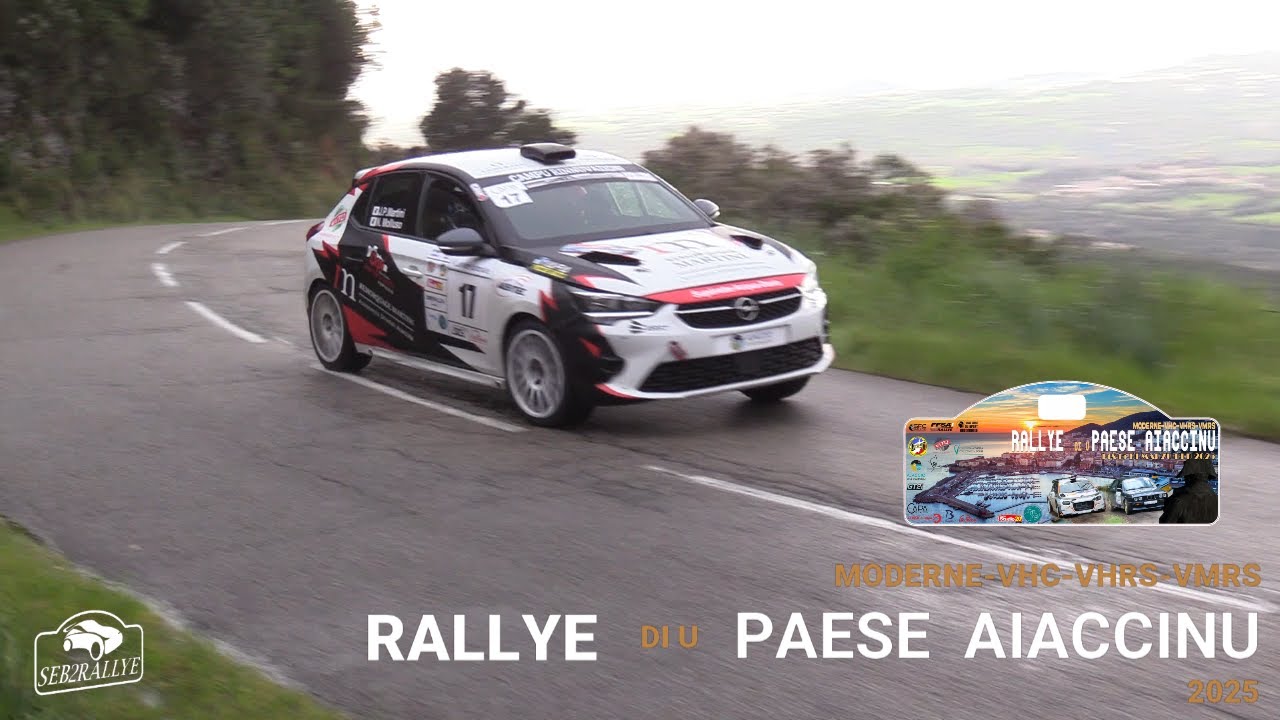 Jean philippe  MARTINI  et  Noel  MOLLUSO  Rallye di u Paese Aiaccinu  2025