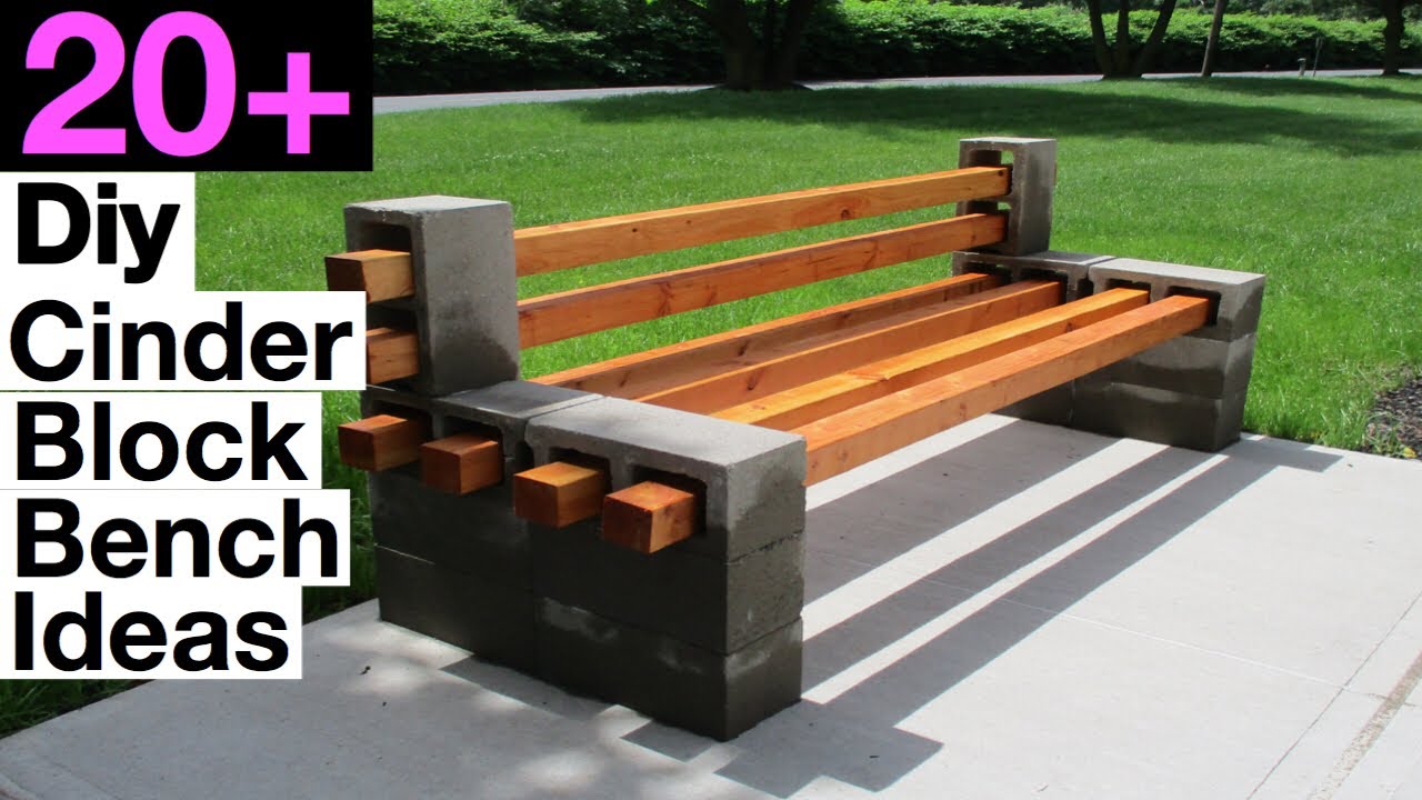 Best diy cinder block bench ideas