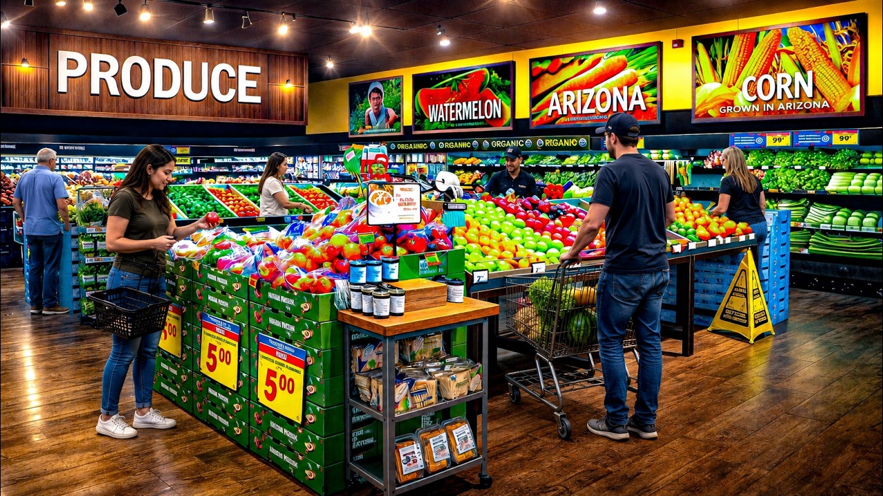 🇺🇸 Discover FRY's — KROGER Supermarket in SCOTTSADLE