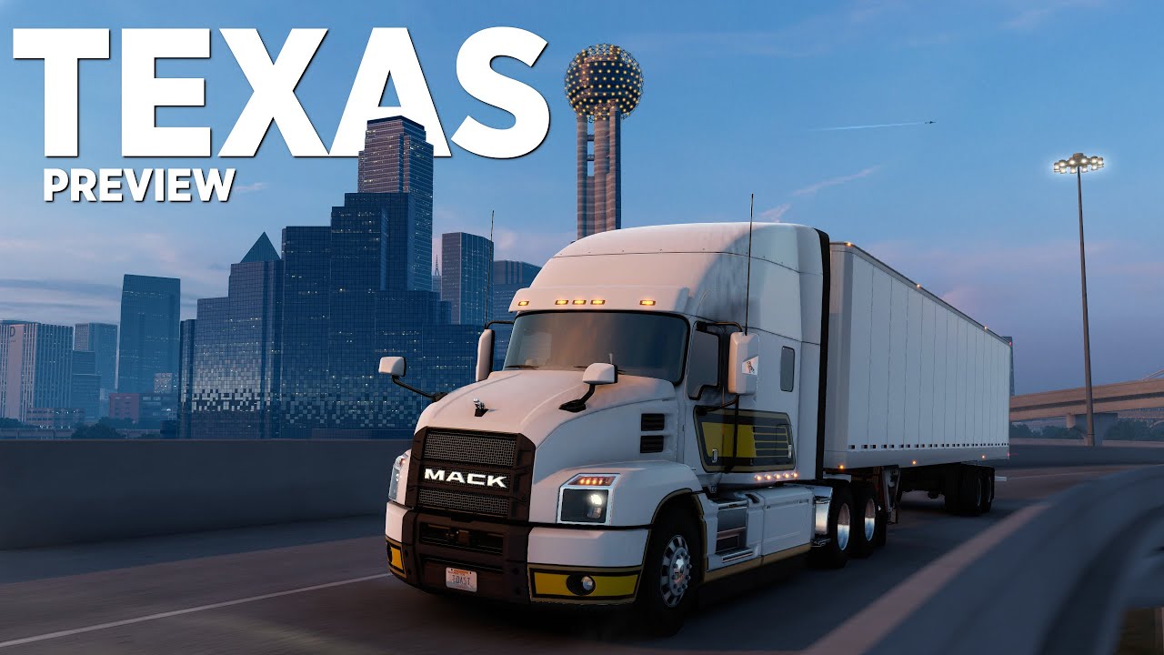 The BIGGEST Map Expansion for ATS - Texas DLC Preview