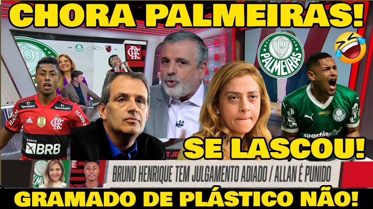 FLAMENGO DETONA GRAMADO DE PL&Aacute;STICO! LEILA PEREIRA SE DEU MAL OLHA O QUE ACONTECEU...