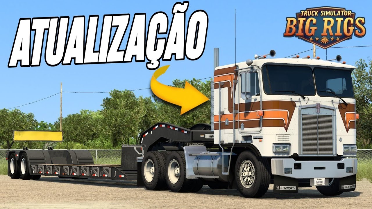 TRUCK SIMULATOR BIG RIGS - FINALMENTE A PRIMEIRA ATUALIZAÇÃO DE 2026 COM UM NOVO CAMINHÃO..