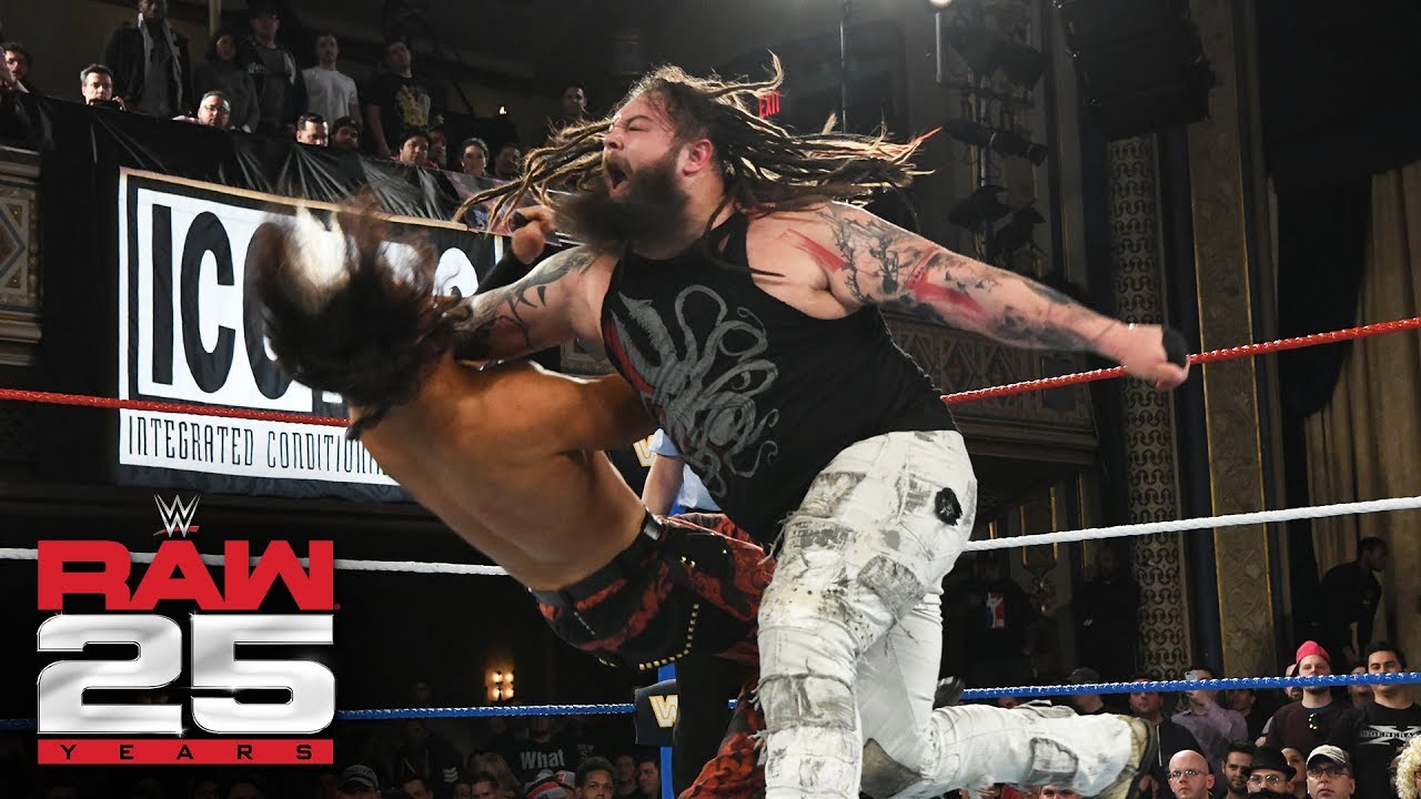 &laquo;Пробужденный&raquo; Мэтт Харди против Брея Уайатта: Raw 25, 22 января 2018 г.
