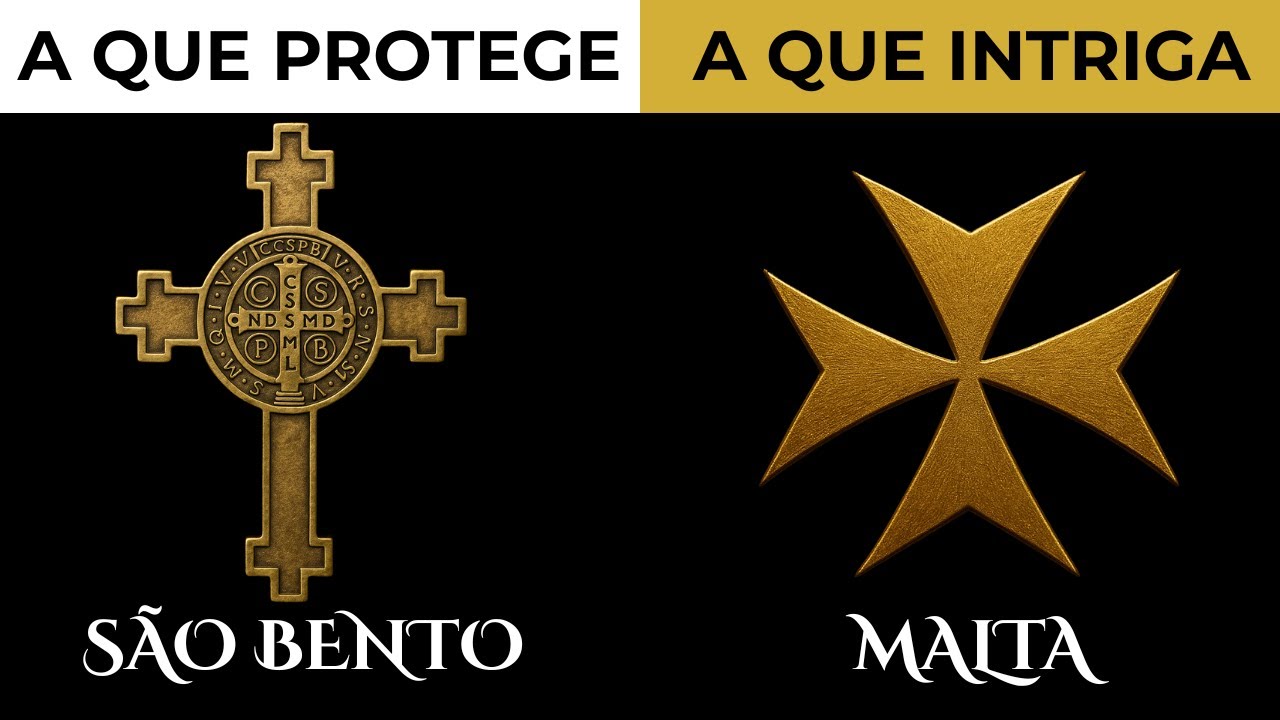 Cruz de São Bento vs Cruz de Malta | O Confronto dos Símbolos Proibidos