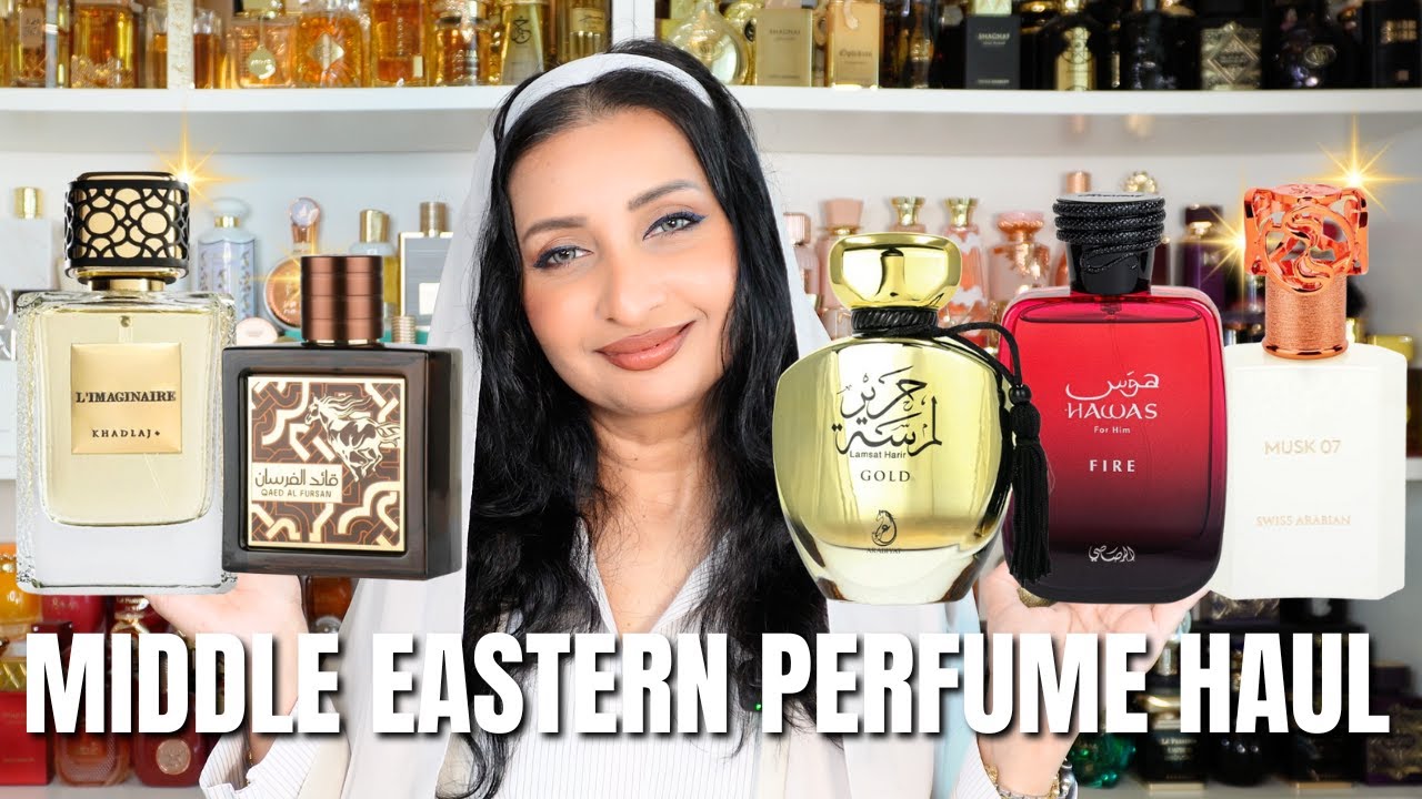 Arabian Perfume Haul - Lamsat Harir Gold, Hawas Fire, L'Imaginaire, Musk 07, Qaed Al Fursan Untamed