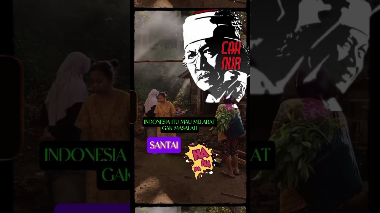 Cak Nun: Jangankan Presiden, Indonesia Melarat Pun Nggak Masalah 😂Penting Bahagia @JejakHidup-p2u 