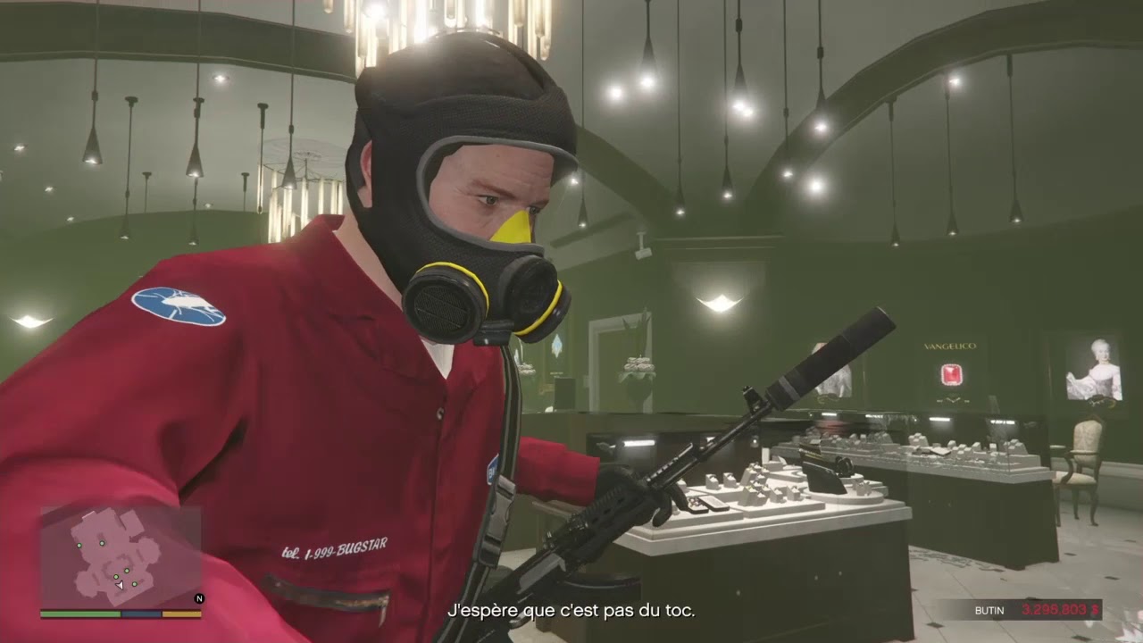 BRAQUAGE BIJOUTERIE GTA 5 (mode subtile)