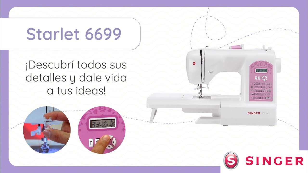 Clase de uso y manejo Starlet 6699 | Singer Argentina