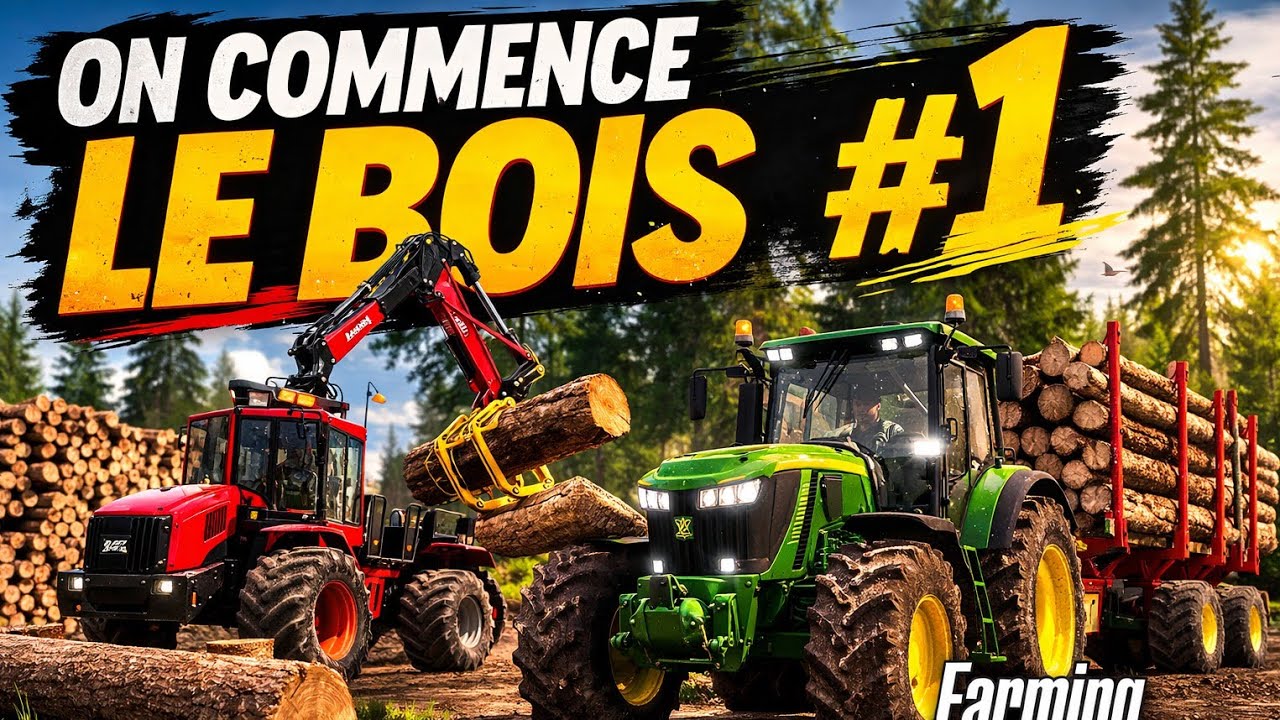 ON COMMENCE LE BOIS #1 ( fs22 )