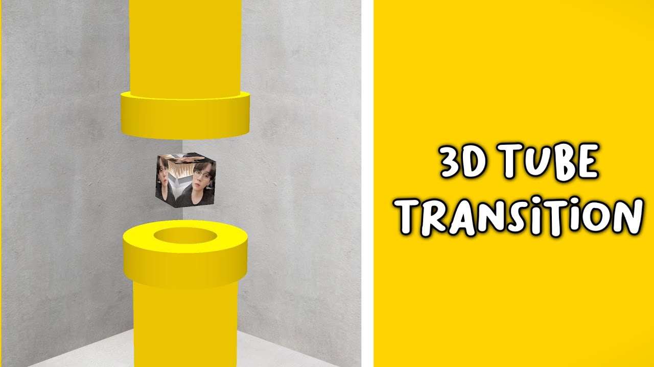 3D TUBE TRANSITION ON VIDEOSTAR