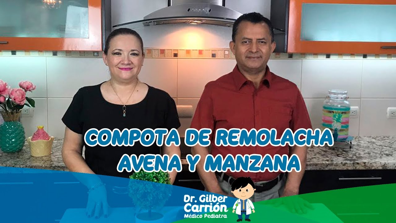 Compota de remolacha avena y manzana - Ayuda en caso anemia