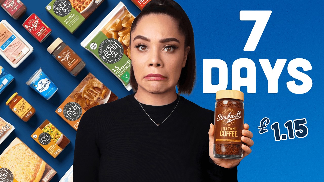I ate ONLY TESCO's Economy food for a week and saved???