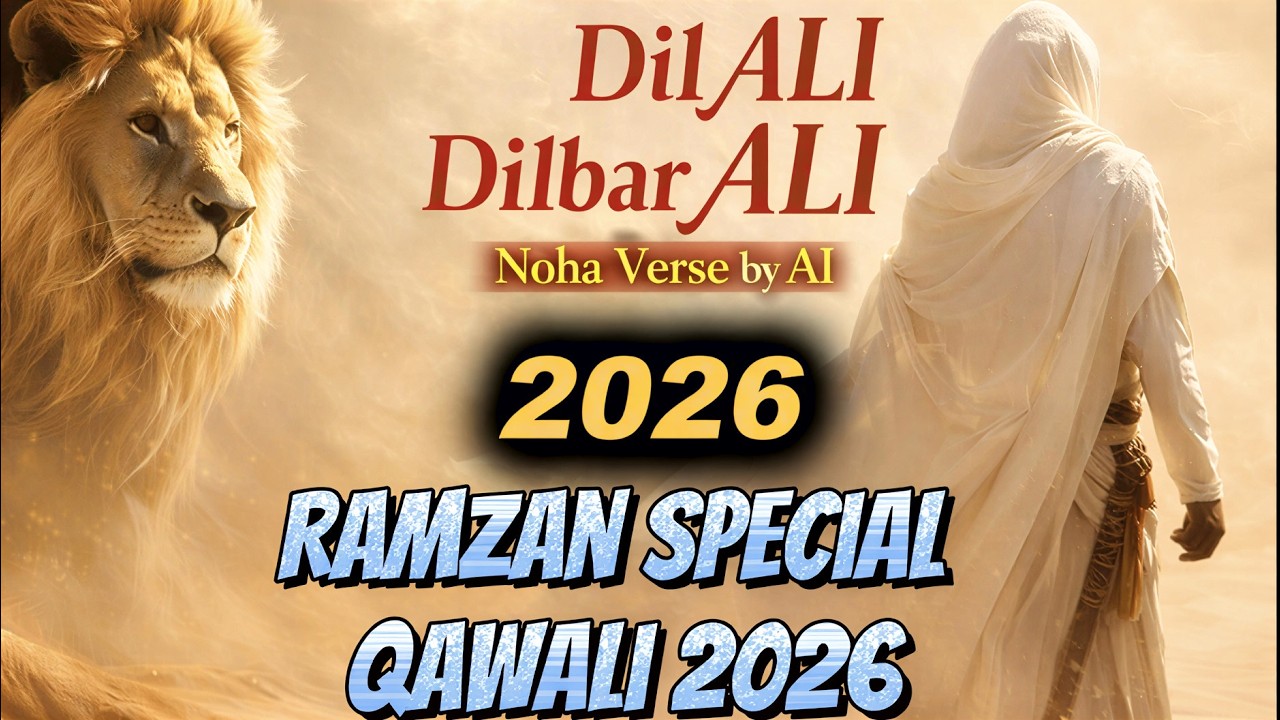 (Made by AI....)#DIL Ali DILBAR  Ali islamic Noha 2026 #islamic #world of AI #islam#trending