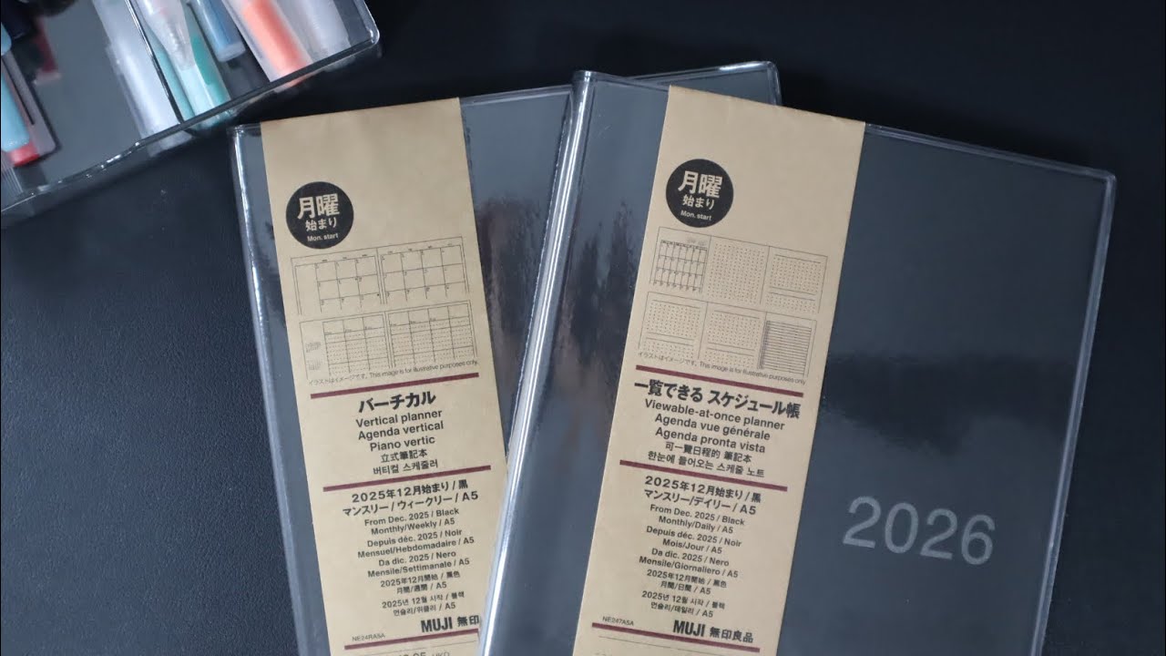 Выбор планировщика на 2026 год: часть 1 Muji Planner
