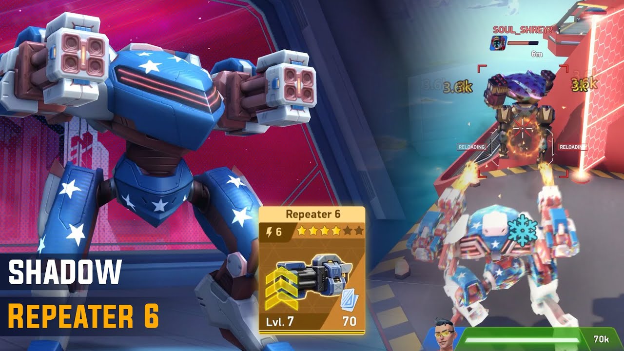 You Won't Believe What This Shadow Repeater 6 Can Do! Mech Arena