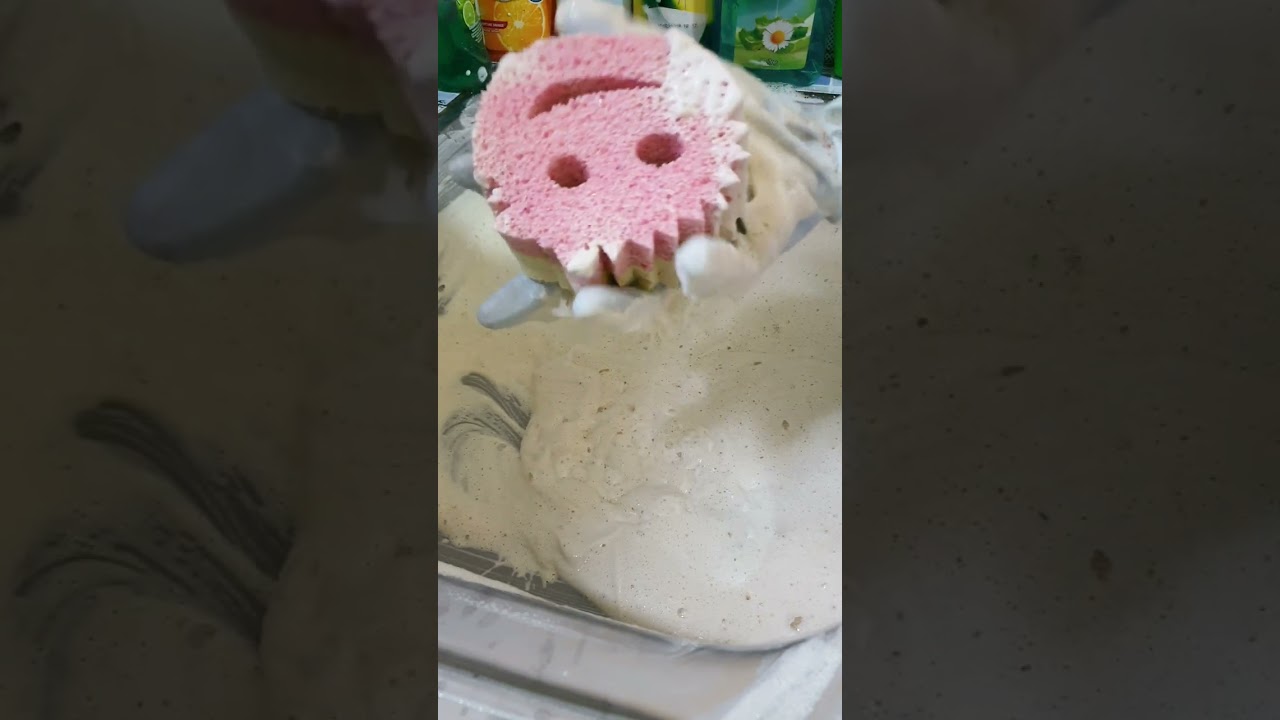 random soap combo (07) 🧼 sponge squeezing ASMR