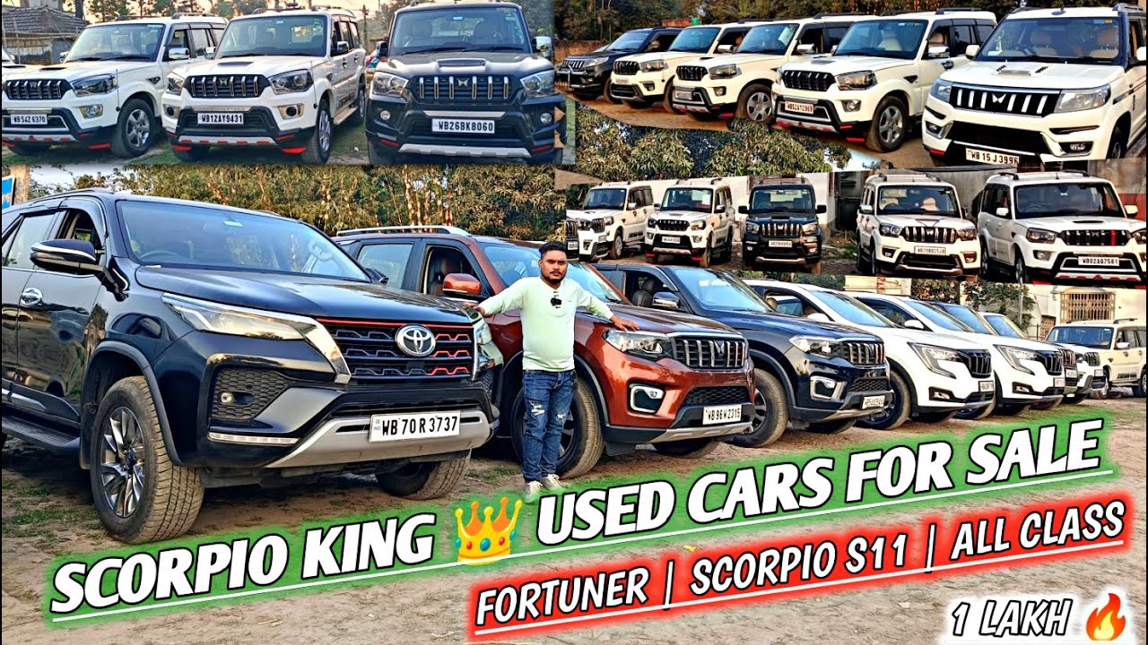ONLY SCORPIO KING👑 IN KOLKATA🔥 60+ STOCK | ALL SERIES 2017 To 2025 Model Car | Biswas Motors