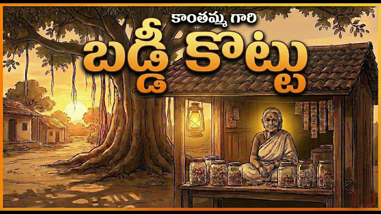 కాంతమ్మ గారి బడ్డీ కొట్టు | Heart Touching Telugu Stories | 90s Village Nostalgia