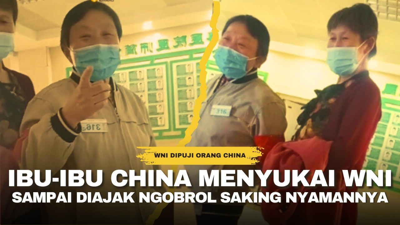 2 WARGA CHINA INI IRI DENGAN MATA DAN PARAS ORANG INDONESIA, DI NEGARANYA LANGKA DAN JARANG ADA