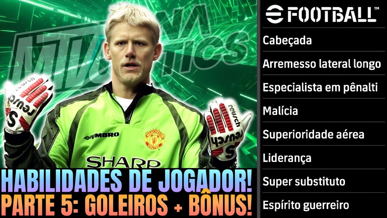 🎮 Veja como as HABILIDADES DE GOLEIRO e 