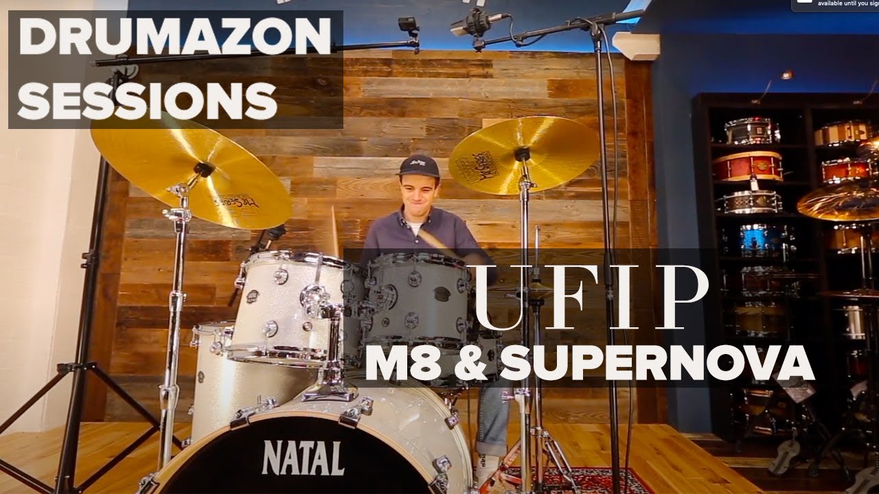 UFIP M8 & SUPERNOVA CYMBAL PACK COMPARISON VIDEO FROM DRUMAZON