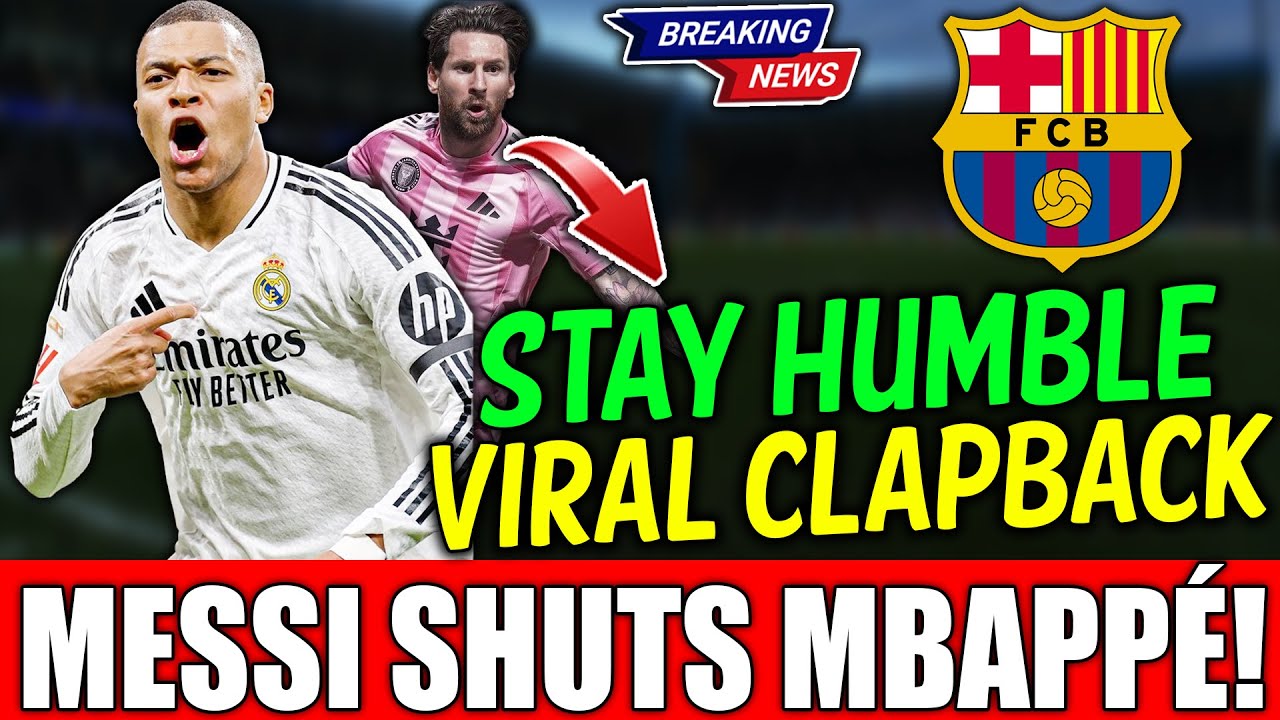 🚨MESSI HUMBLES MBAPP&Eacute;! ⚡️ VIRAL STATEMENT SHOCKS FOOTBALL WORLD!