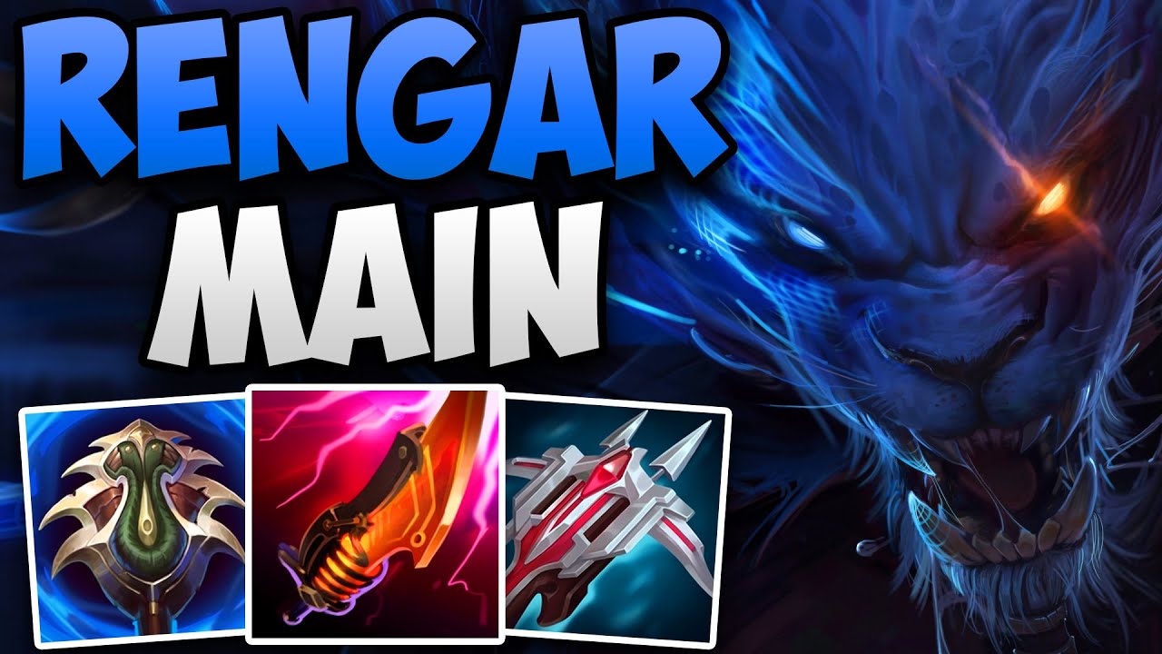 CHALLENGER RENGAR MAIN DOMINATES WITH BUFFED RENGAR! | CHALLENGER RENGAR JUNGLE GAMEPLAY | 14.23 S14