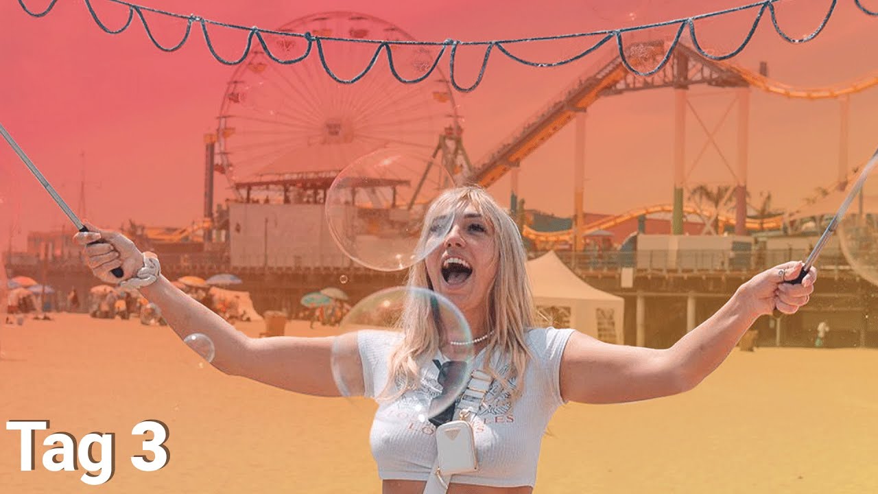 FAMILIEN AUSFLUG ZUM SANTA MONICA PIER