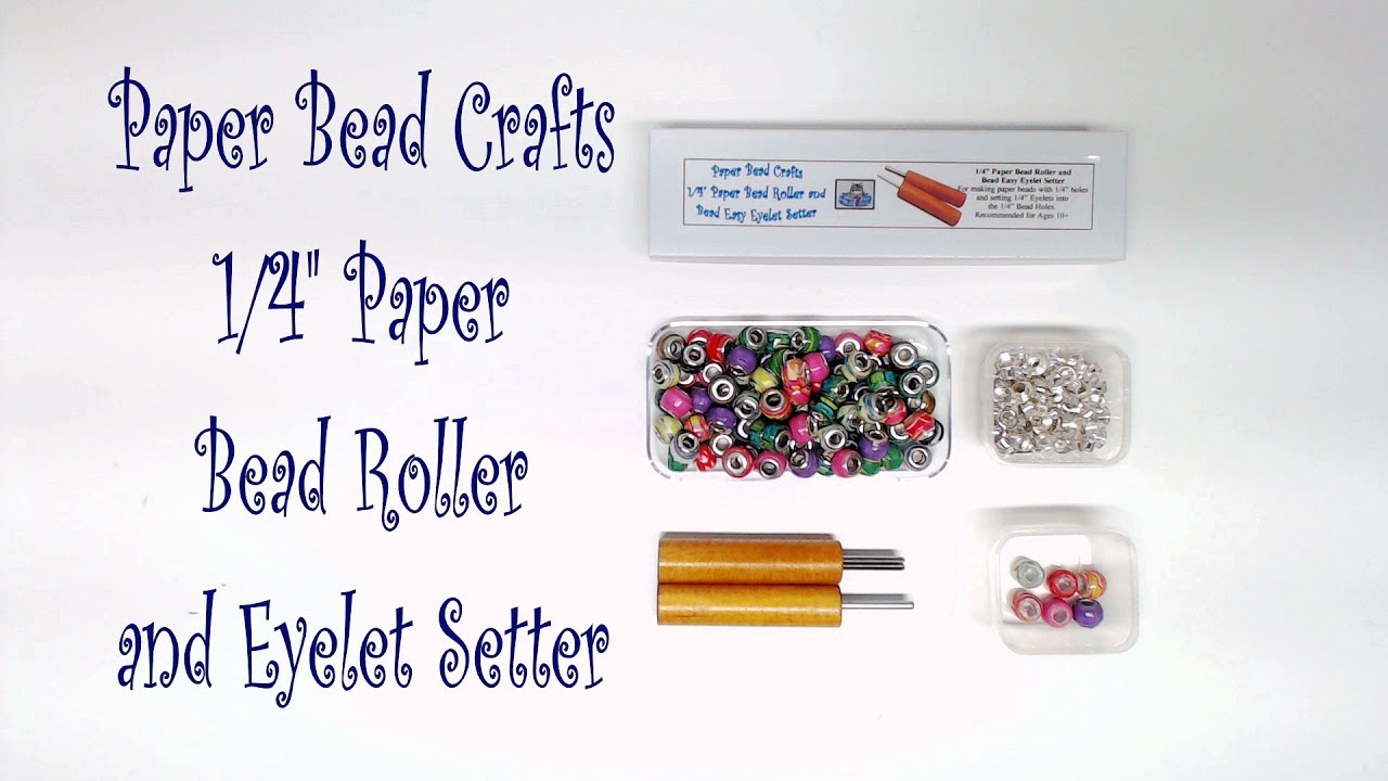 Paper Bead Crafts 1/4" Paper Bead Roller and Eyelet Setter