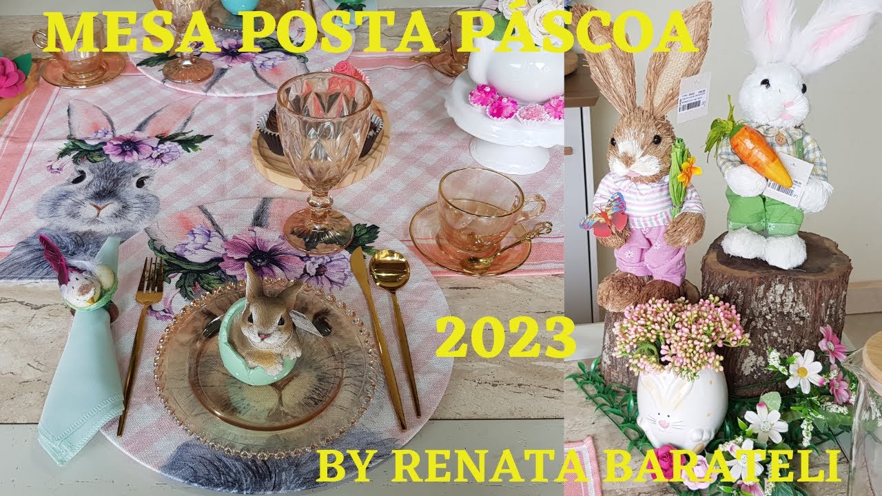 MESA POSTA PÁSCOA 2023/CHÁ DA TARDE/CANDY COLLOR,ÂMBAR E DOURADO/DICAS E PREÇOS/A PERUA CHEGOOU!!