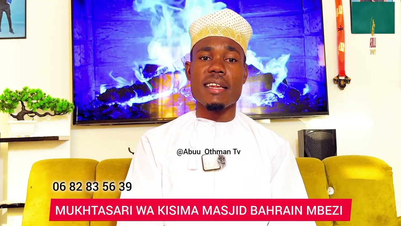 HARAKATI ZA MASJID MUSTWAFAA AL'BAHRAIN MBEZI MSAKUZI DSM KWA UST MUSSA