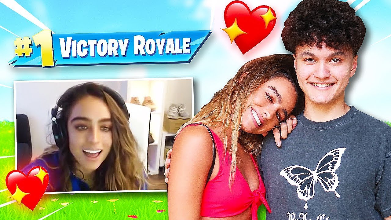 I Carried my Dream Girl to a WIN on Fortnite (Sommer Ray & FaZe Jarvis)