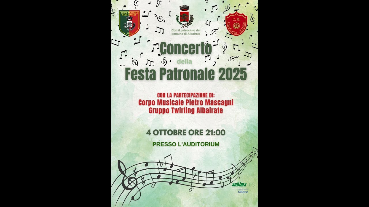 2^ Parte Concerto Bande Albairate Cisliano ottobre 2025