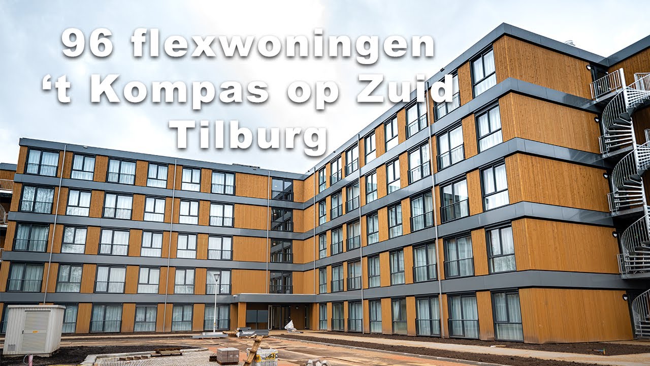 Tiwos - 96 flexwoningen 't Kompas op Zuid - Tilburg