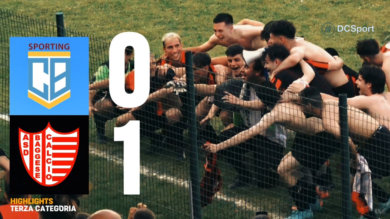 SPORTING CB - BAGGESE 0-1 | FINALE PLAY-OFF - TERZA CATEGORIA - Girone A - Milano
