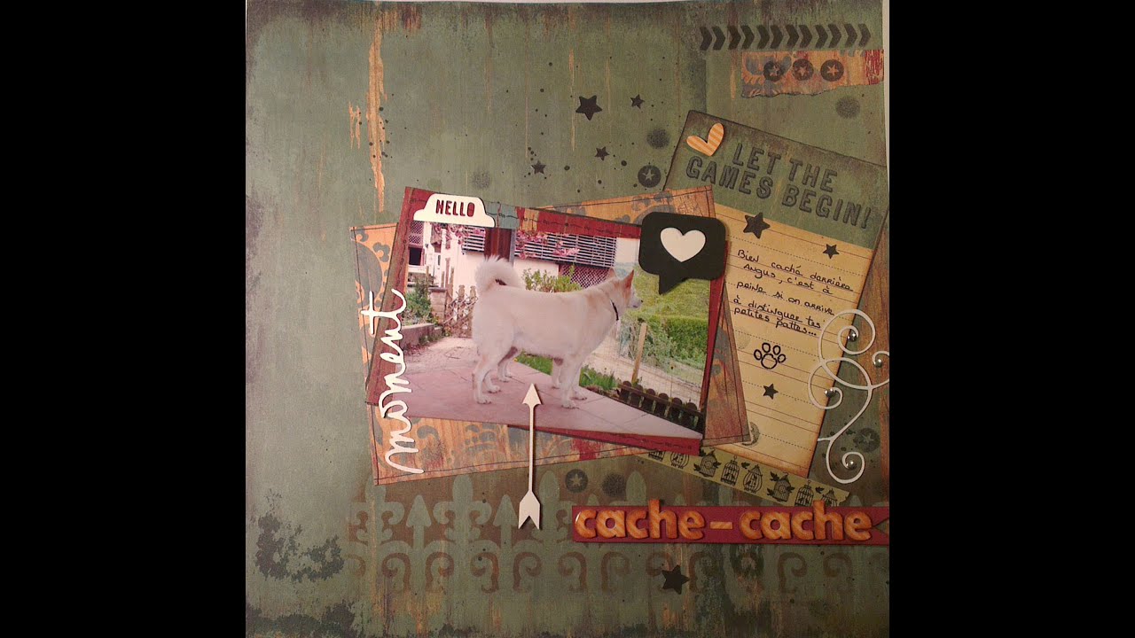 Scrapbooking - Pas à page de scrap #1