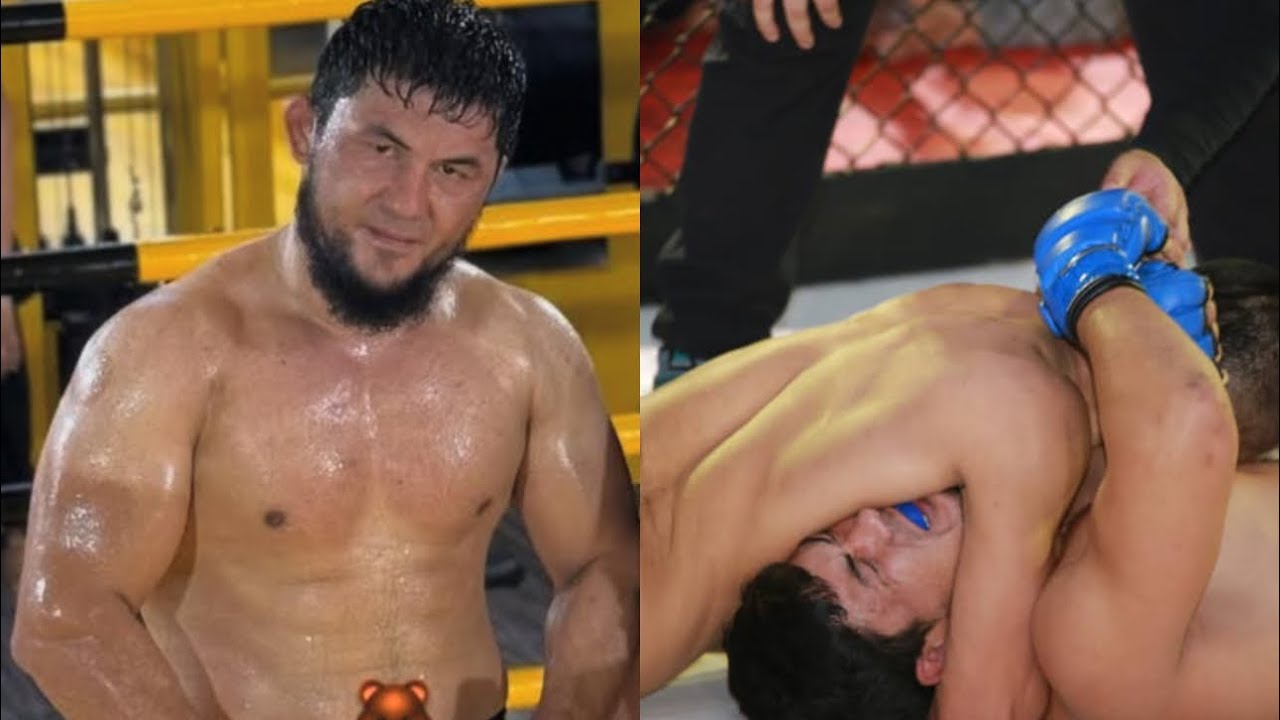 Жёсткий Узбек нокаутёр против Кыргызского борца: Алтынбек Арыкбаев vs Бобур Абдулазизов 
