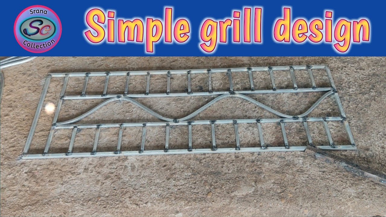 New Grill Design..Simple Matal Grill Design..Srana Collection...