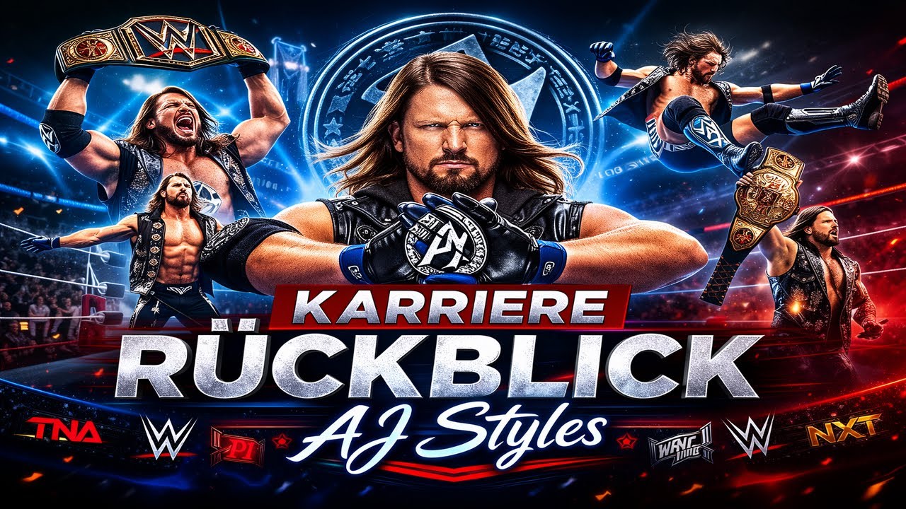 AJ Styles: Vom Indy-Nobody zur Wrestling-LEGENDE?! 😱 | WrestlerCheck