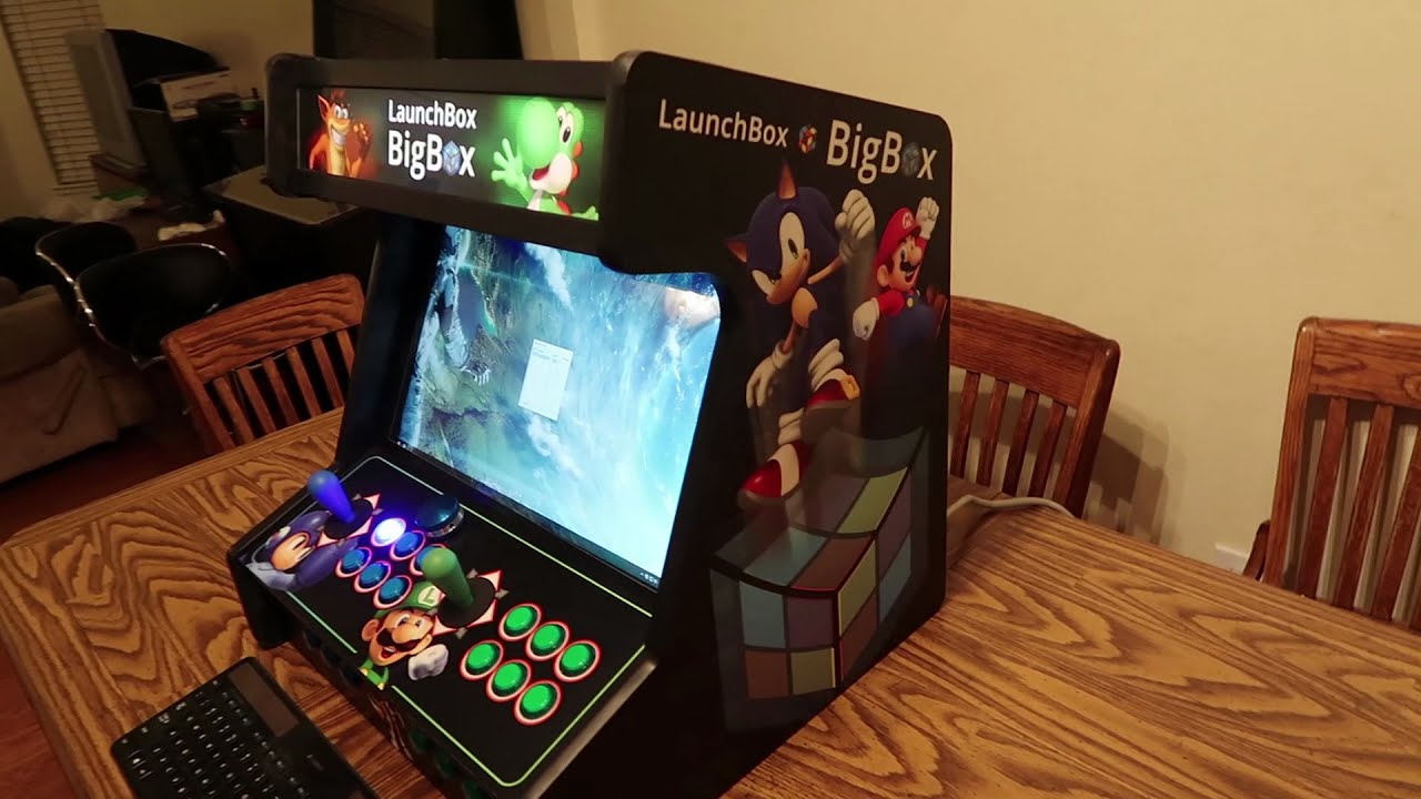 Monster Arcades LaunchBox Big Box Bartop Unboxing and First Look
