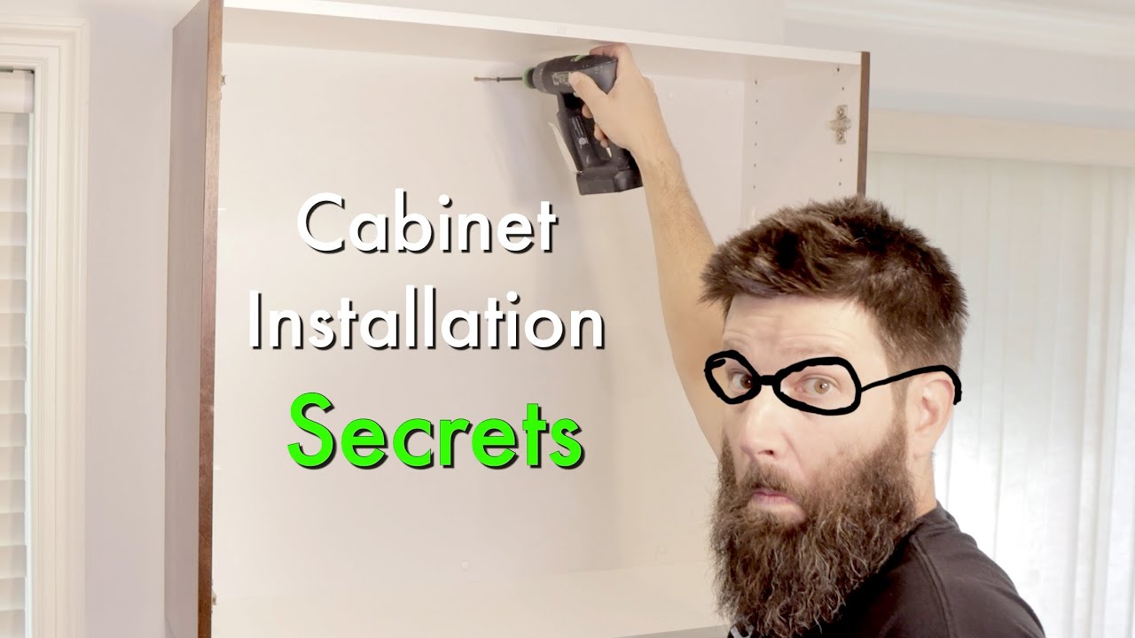 Hit Studs! AVOID Pipes and Wires! Cabinet Installation Secrets!