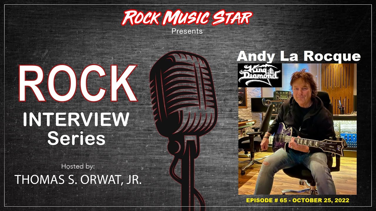 Andy La Rocque  - KING DIAMOND talks upcoming record, The Institute