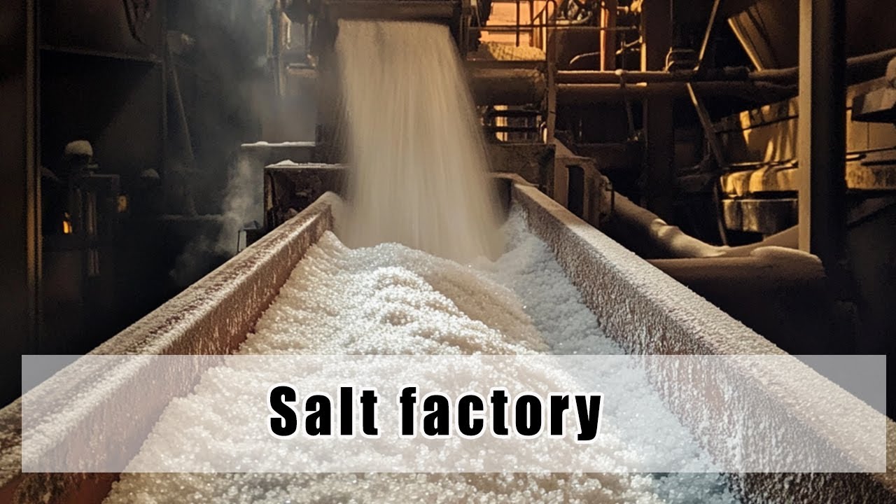 How Table Salt is Produced in a Factory