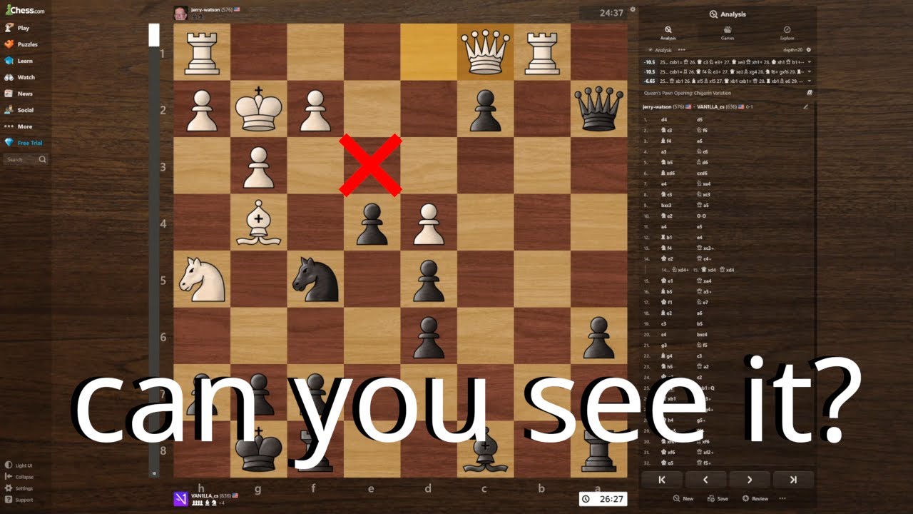 Stockfish can't see mate - BUT A 600 CAN