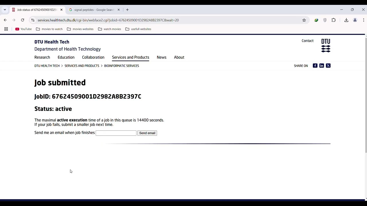 Signal Peptide Prediction Tutorial | Step-by-Step Guide