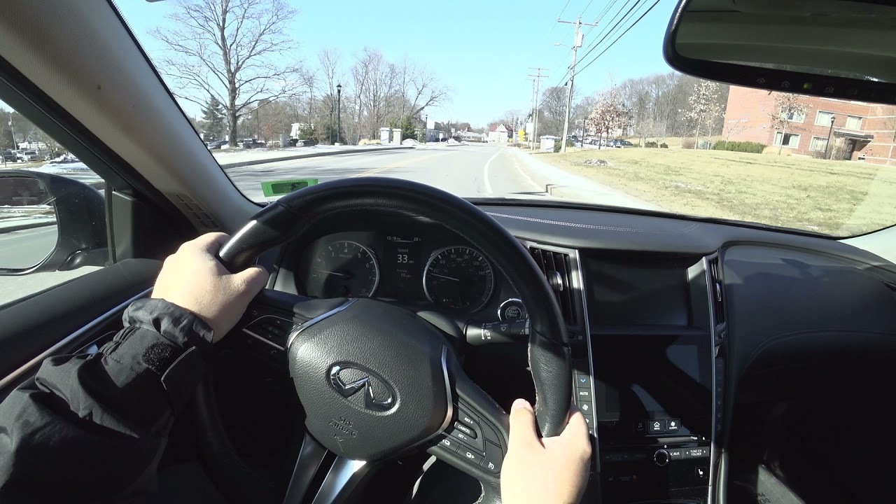 2018 INFINITI Q50 LUXE 2.0T POV Review
