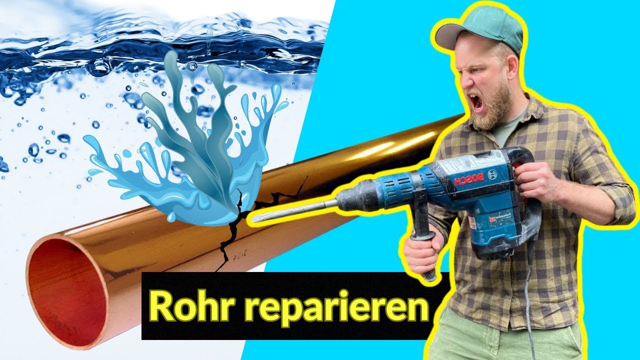 Kupferrohr reparieren | Sudofit Kupplung einbauen | Heizungsleitung | Eigentumswohnung Umbau Teil 3